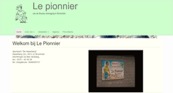 Desktop Screenshot of lepionnier.nl