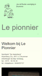 Mobile Screenshot of lepionnier.nl